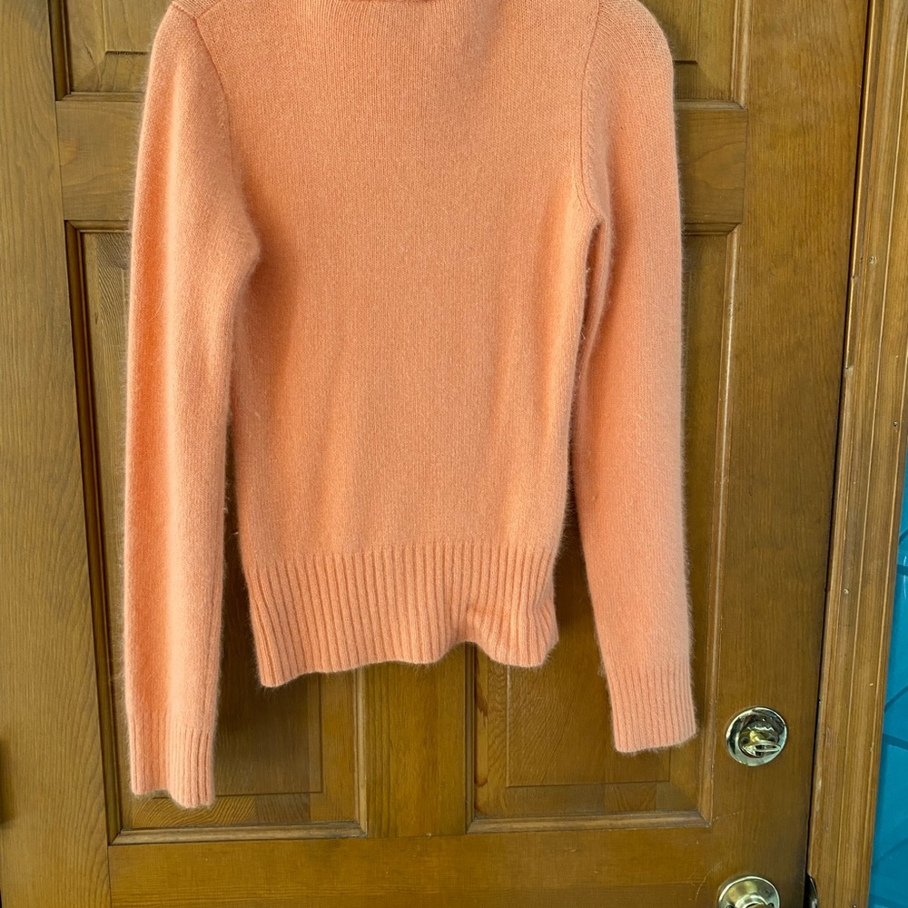bebe Orange Turtleneck Sweater - Picture 7 of 7